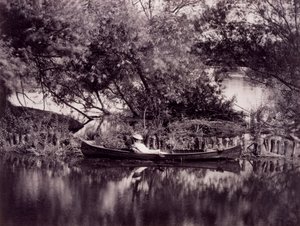 At the Mouth of Abbey River, late 19th century by French Photographer